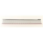 Peigne plié cuivre 24.5cm argent et rose