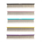 Peigne en aluminium de pelage de 22 cm