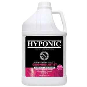 Hyponic Shampoing Artiste coupe clipper / hydratant chien 3.8L