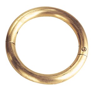 Brass Bull Ring 3 / 8" X 3"