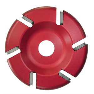 Roto Clip Hoof Disk Aluminum Regular 6 Blades 4.5''