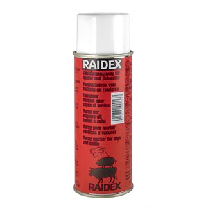 Raidex spray porc / bovin rouge 400ml