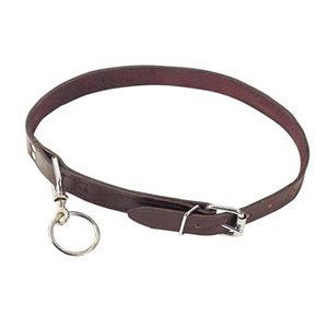 Collar Leather Calf With Eye Ring