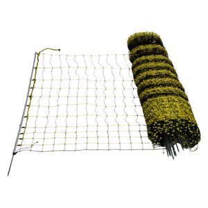 Electrifiable Poultry Net Double Spike