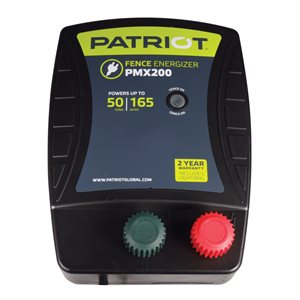 Patriot PMX200 Fence Charger 110v 2j