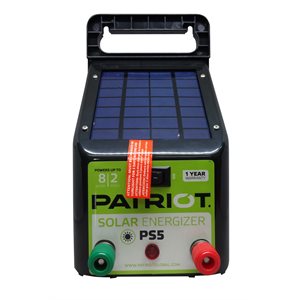 PS5 Solar Fence Charger 4v 0.05j Patriot