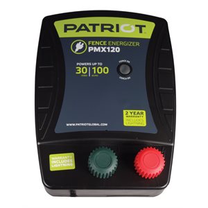 Électrificateur patriot pbx120 12v 1.2j