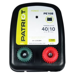 Electrificateur Patriot PE10B batterie 0.30 joule