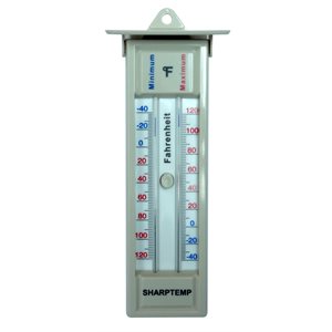 Thermometre min / max °F