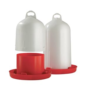 CHICK'A Poultry Drinker Double Cylinder 12l